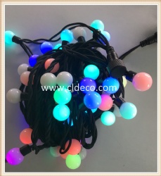 LED BALL STRING LIGHTS 10M 100LED RUBBER CABLE CONNECTABLE