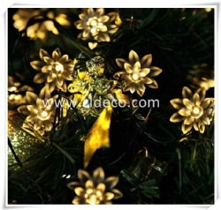 LED SOLAR STRING LIGHTS FLOWER