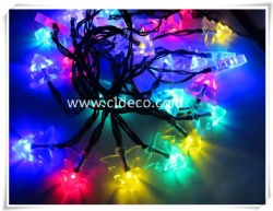 LED SOLAR STRING LIGHTS LEAF