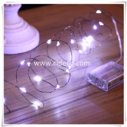 LED COOPER WIRES STRING LIGHTS 3A BATTERY POWER