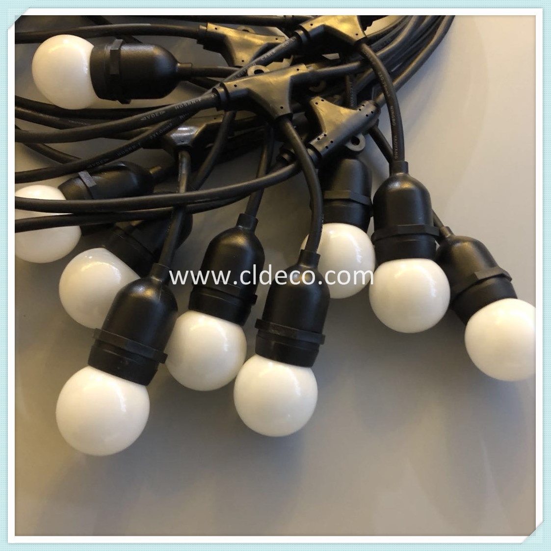 LED FESTOON LIGHTS HANGING TYPE RUBBER CABLE CONNECTABLE