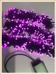 LED STRING LIGHTS 10M 100LED RGB RUBBER CABLE CONNECTABLE
